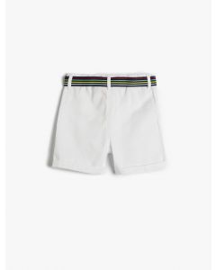  SHORTS WHITE 128