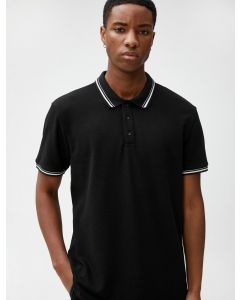 TSHIRT MC POLO BSC BLACK XXL