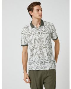  TSHIRT MC POLO GREEN DESIGN S