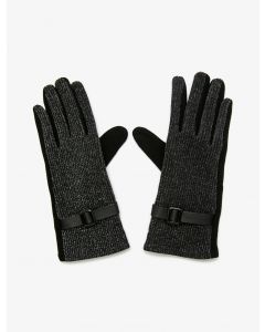 Gants détaillés en cuir
