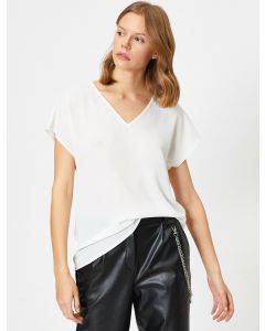  BLOUSE MC BSC OFF WHITE 34