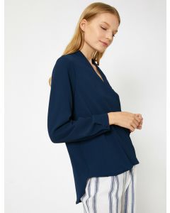  BLOUSE ML MARINE 36