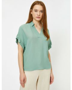  BLOUSE MC MINT 34
