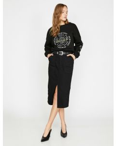  JUPES BLACK 38