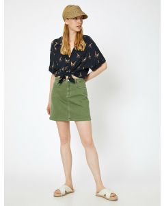  JUPES KHAKI 36