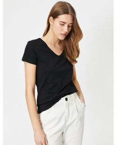 T-shirt à col en v