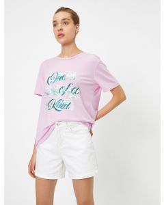  T-SHIRT MC LILA XXL