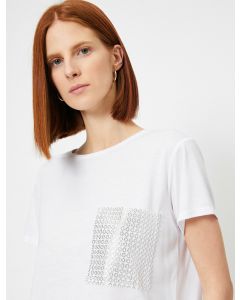 T-shirt à ornements off-white xl