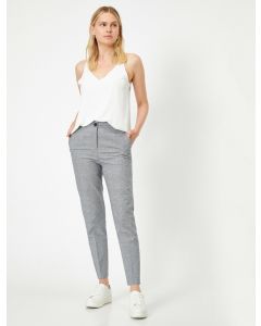  PANTALON MARINE CHECK 36