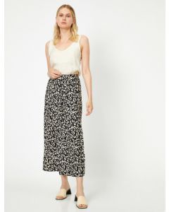 Pantalon à motif léopard