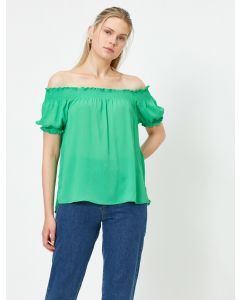  BLOUSE MC GREEN 40