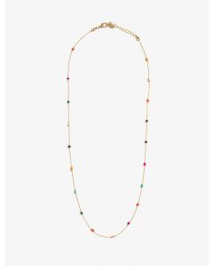 Collier de perles colorées