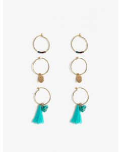 Ensemble de boucles d'oreilles TURQUAZ T