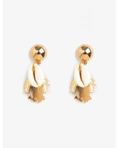 Boucle d'oreille coquillage