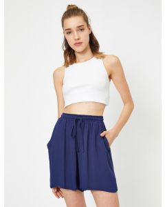  SHORTS NAVY 34