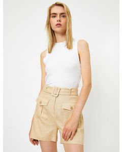  SHORTS BEIGE 34