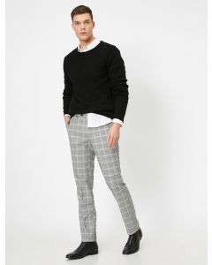  PANTALON GREY CHECK 48