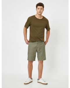  SHORTS KHAKI STRIPE 48