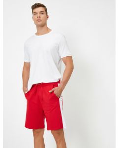  SHORTS RED M