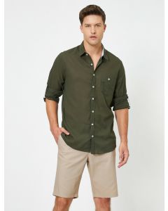 Chemise détaillée avec poche