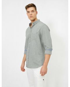  CHEMISES ML GREY XL