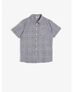 Chemise à carreaux