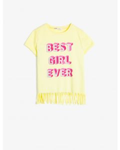  T-SHIRT MC YELLOW 3-4