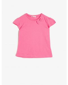  T-SHIRT MC PINK 4-5
