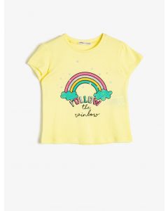  T-SHIRT MC YELLOW 112