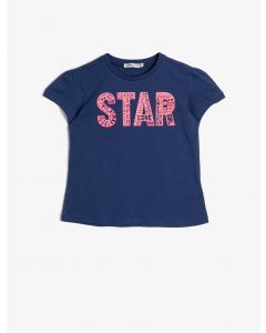  T-SHIRT MC INDIGO 4-5