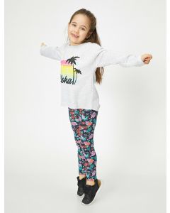  LEGGINGS INDIGO-RANDOM-DESTROY 3-4