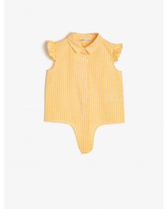  CHEMISES MC YELLOW CHECK 3-4