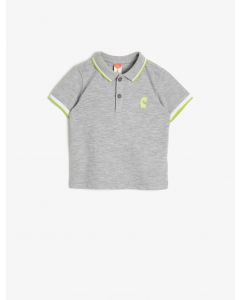  T-SHIRT MC GREY 3-6