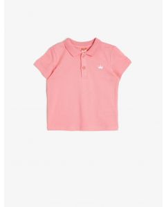  T-SHIRT MC PINK 3-6