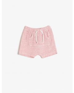  SHORTS RED STRIPE 184