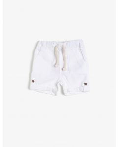 Short en coton à poches
