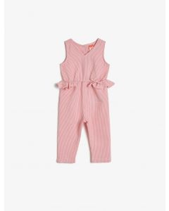  SALOPETTE RED STRIPE 3-6