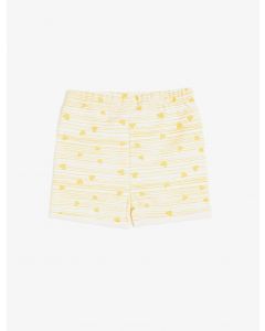  SHORTS YELLOW STRIPE 128