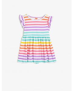  ROBES ECRU STRIPE 3-6