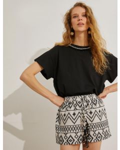 SHORTS BLACK DESIGN 40