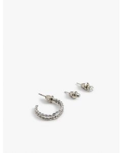  DES BOUCLES D&#39;OREILLES SILVER T
