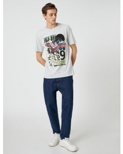  T-SHIRT MC GREY XXL