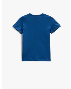 T-SHIRT MC BLUE 910