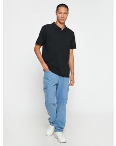 TSHIRT MC POLO BSC BLACK XXL