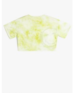  T-SHIRT MC YESIL DESENLI 910