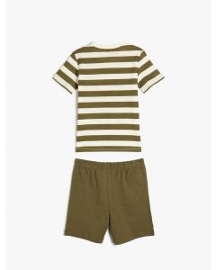 ENSEMBLES KHAKI STRIPE 912