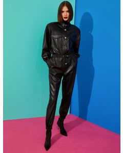 Pantalon en similicuir
