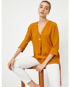  BLOUSE ML MUSTARD 38