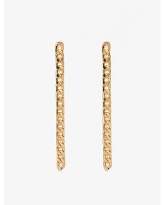 Boucles d'oreilles métalliques GOLD T