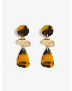 Boucles d'oreilles léopard